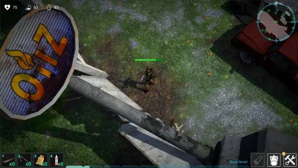 Общий вид на игровую локацию