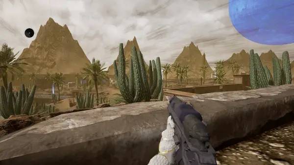 Общий вид на игровую локацию