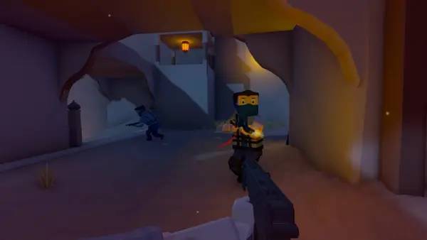 Общий вид на игровую локацию