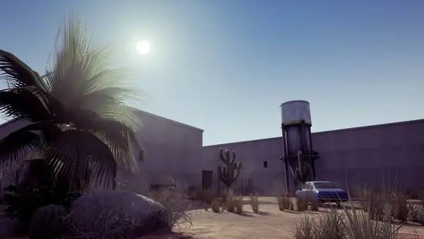 Общий вид на игровую локацию