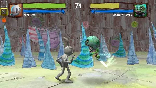 Общий вид на игровую локацию