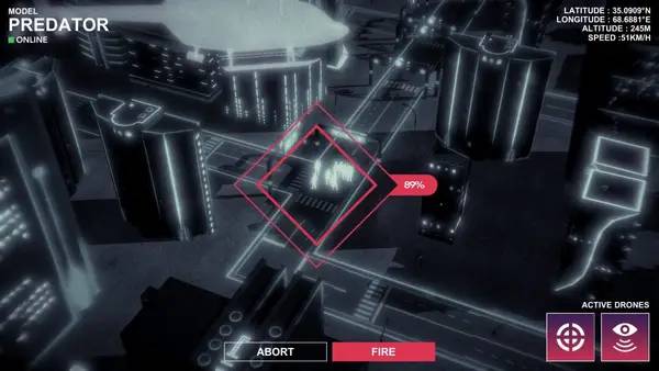 Общий вид на игровую локацию