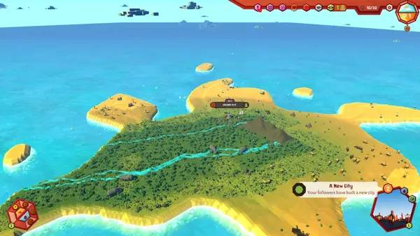 Общий вид на игровую локацию