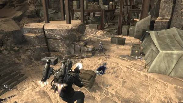 Общий вид на игровую локацию