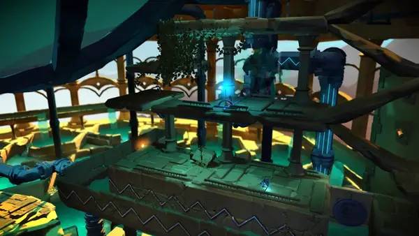 Общий вид на игровую локацию