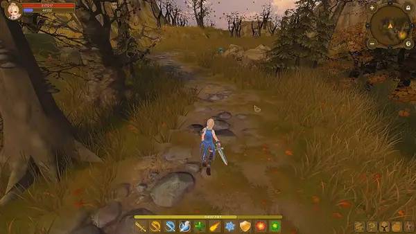 Общий вид на игровую локацию