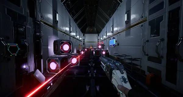 Общий вид на игровую локацию