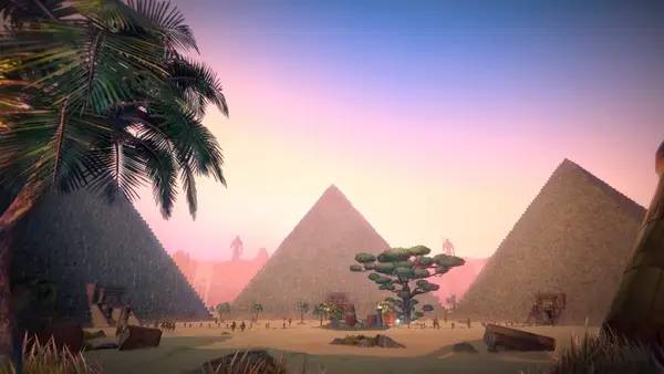 Общий вид на игровую локацию