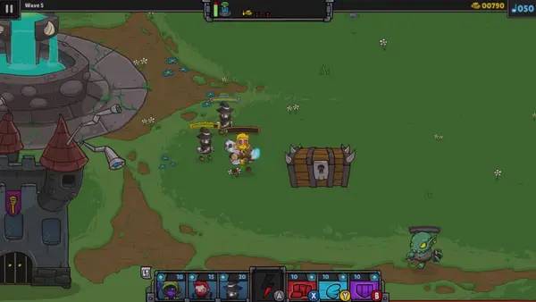 Общий вид на игровую локацию