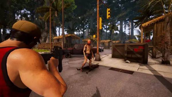 Общий вид на игровую локацию