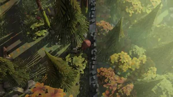 Общий вид на игровую локацию