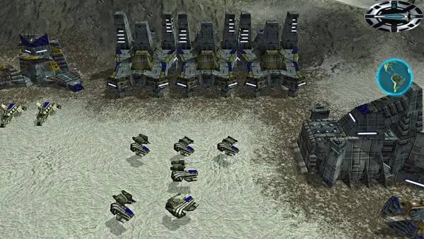 Общий вид на игровую локацию