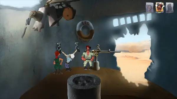 Общий вид на игровую локацию