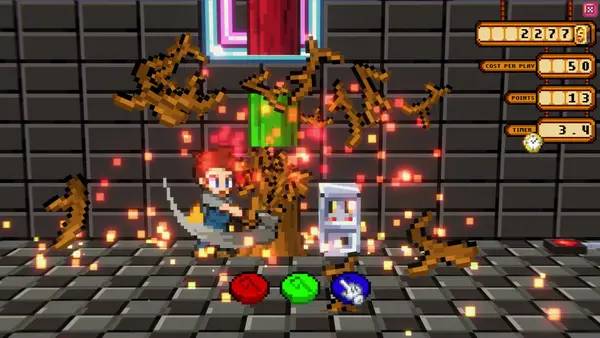 Общий вид на игровую локацию