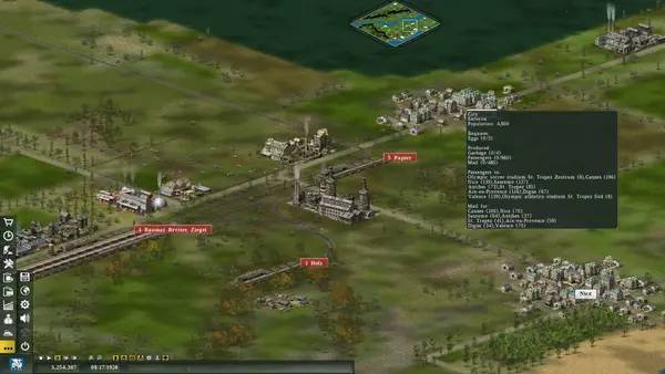 Общий вид на игровую локацию