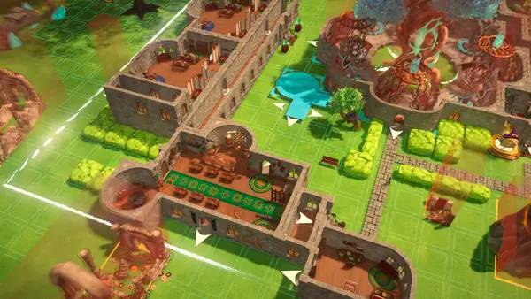 Общий вид на игровую локацию