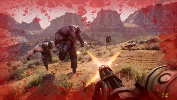 Общий вид на игровую локацию