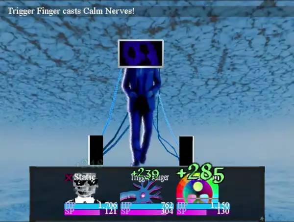 Общий вид на игровую локацию