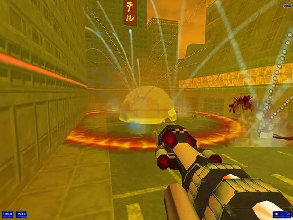 Общий вид на игровую локацию