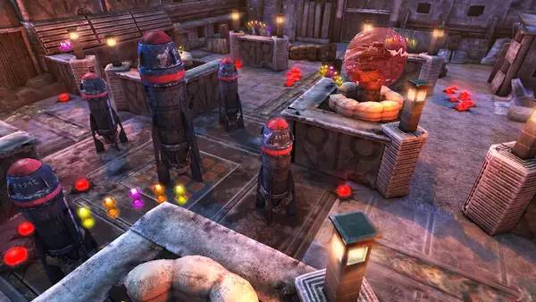 Общий вид на игровую локацию