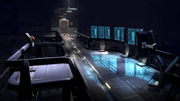 Общий вид на игровую локацию