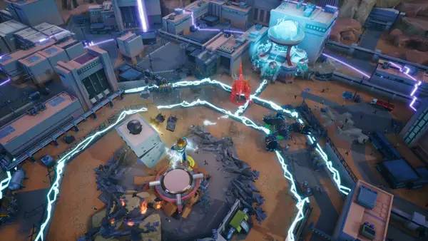 Общий вид на игровую локацию