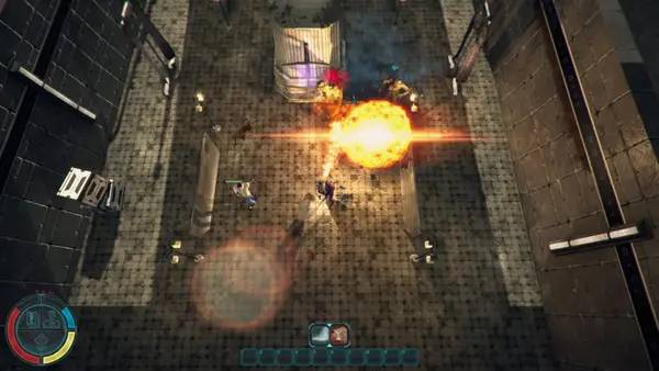 Общий вид на игровую локацию