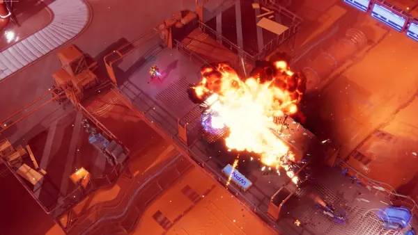 Общий вид на игровую локацию