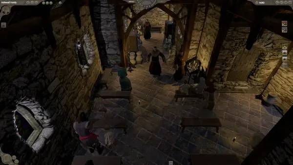 Общий вид на игровую локацию