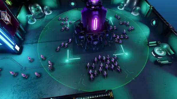 Общий вид на игровую локацию