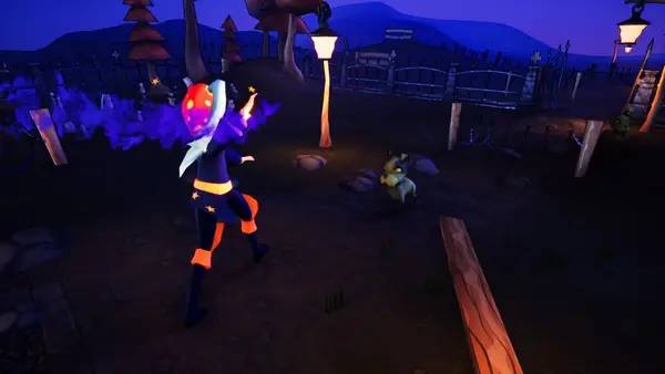 Общий вид на игровую локацию