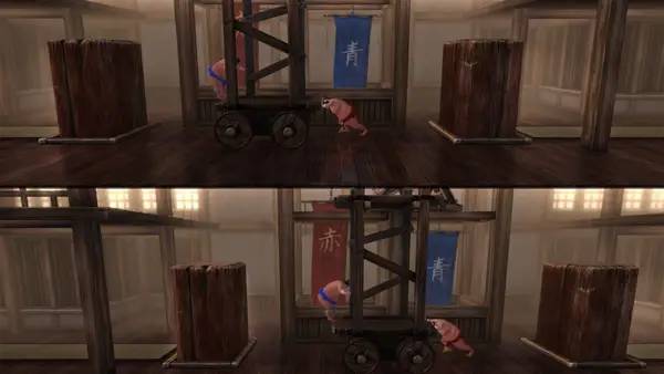 Общий вид на игровую локацию