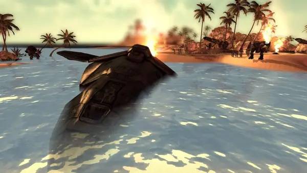 Общий вид на игровую локацию