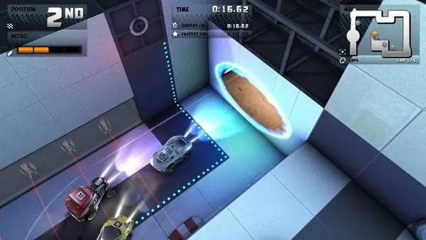 Общий вид на игровую локацию