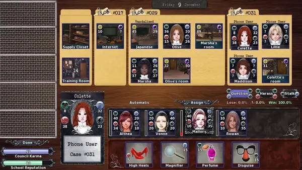 Общий вид на игровую локацию