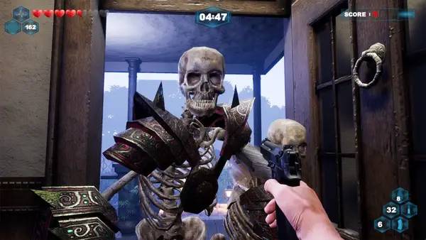 Общий вид на игровую локацию