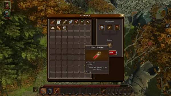 Общий вид на игровую локацию