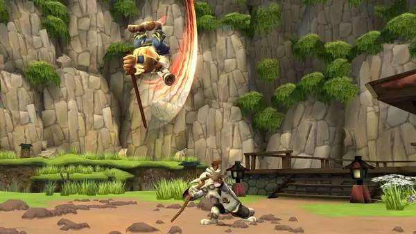 Общий вид на игровую локацию