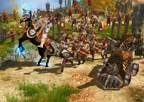 Общий вид на игровую локацию