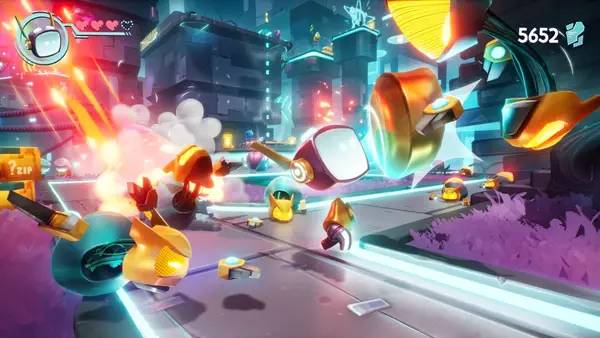 Общий вид на игровую локацию