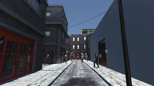 Общий вид на игровую локацию