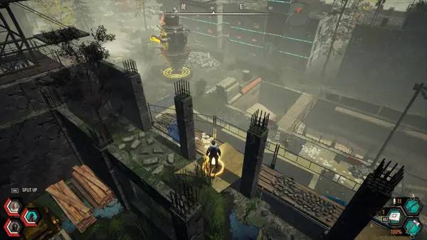 Общий вид на игровую локацию