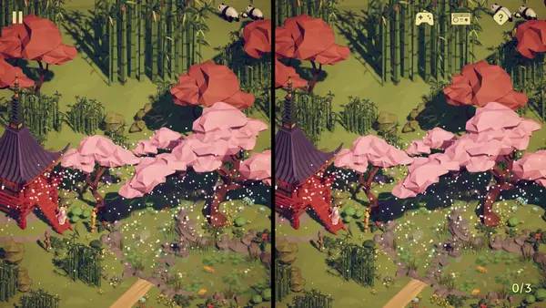 Общий вид на игровую локацию