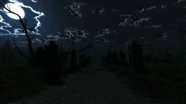 Общий вид на игровую локацию