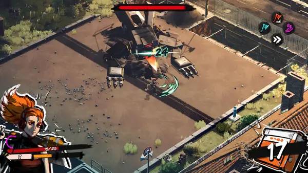 Общий вид на игровую локацию