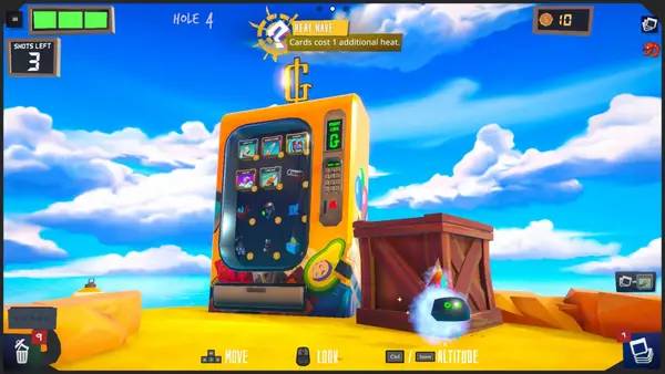 Общий вид на игровую локацию