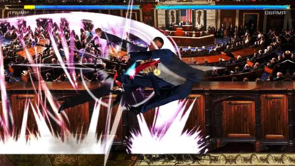 Общий вид на игровую локацию