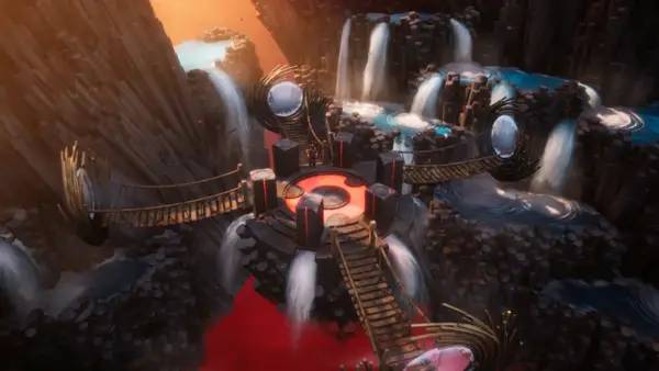 Общий вид на игровую локацию