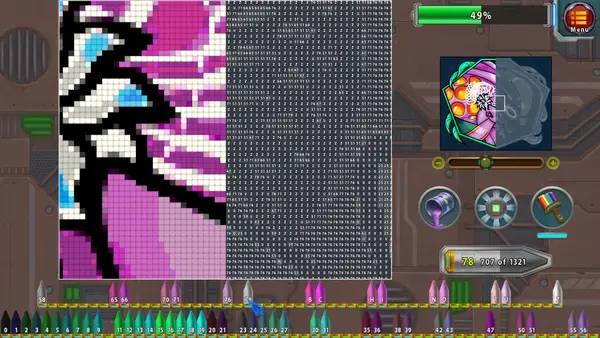 Общий вид на игровую локацию