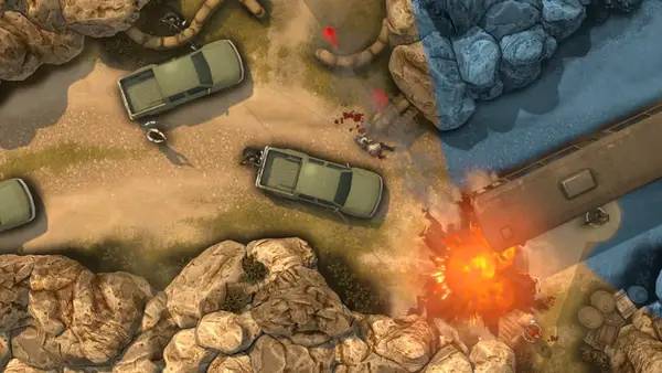 Общий вид на игровую локацию